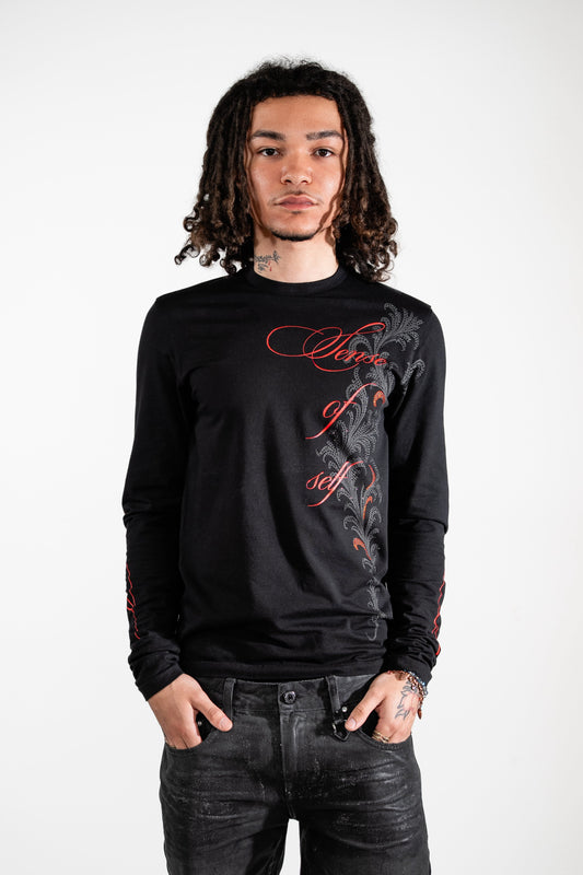 Sense Of Self Long Sleeve (Red)