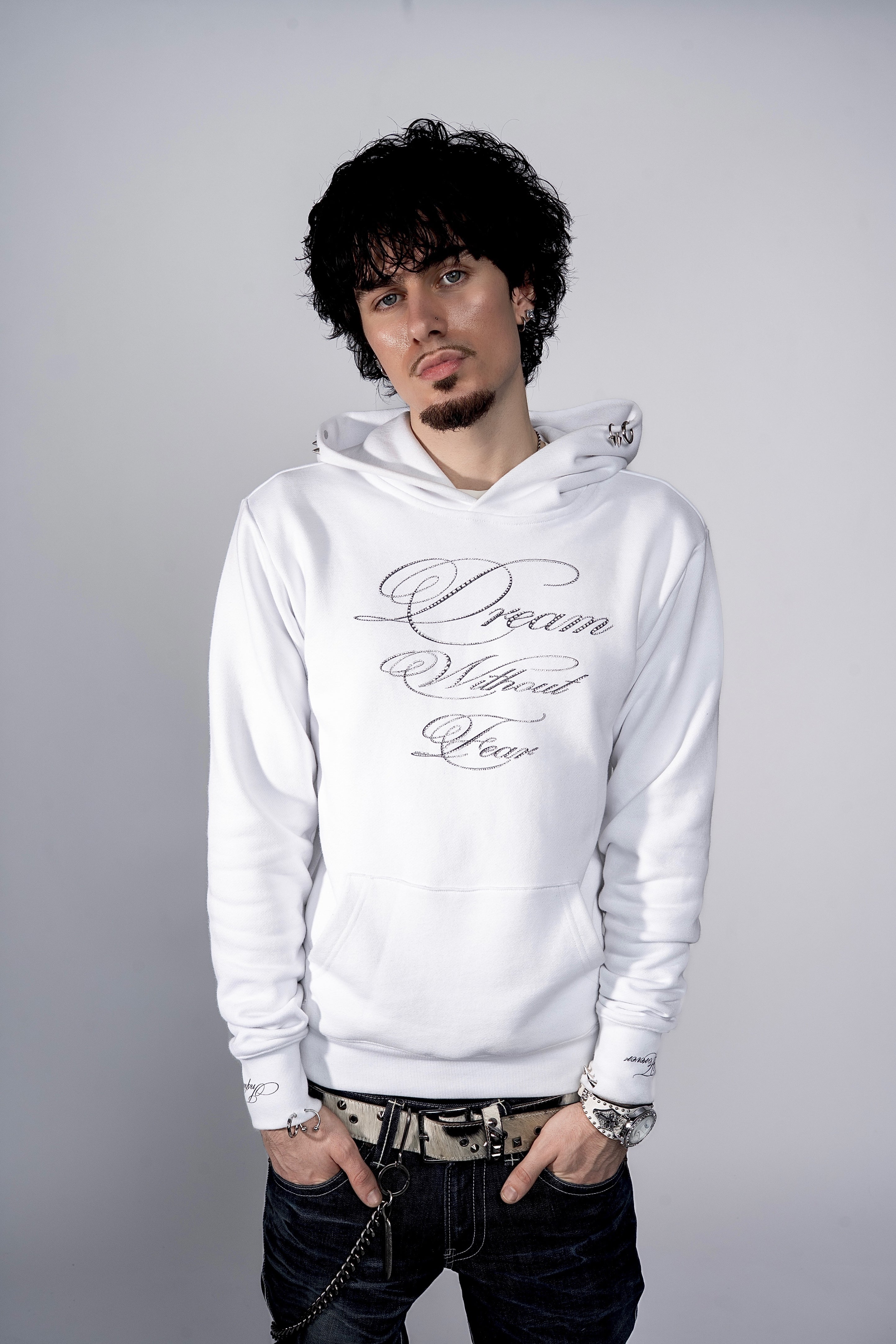 Inspire - Dream Without Fear Hoodie (White) Pre order