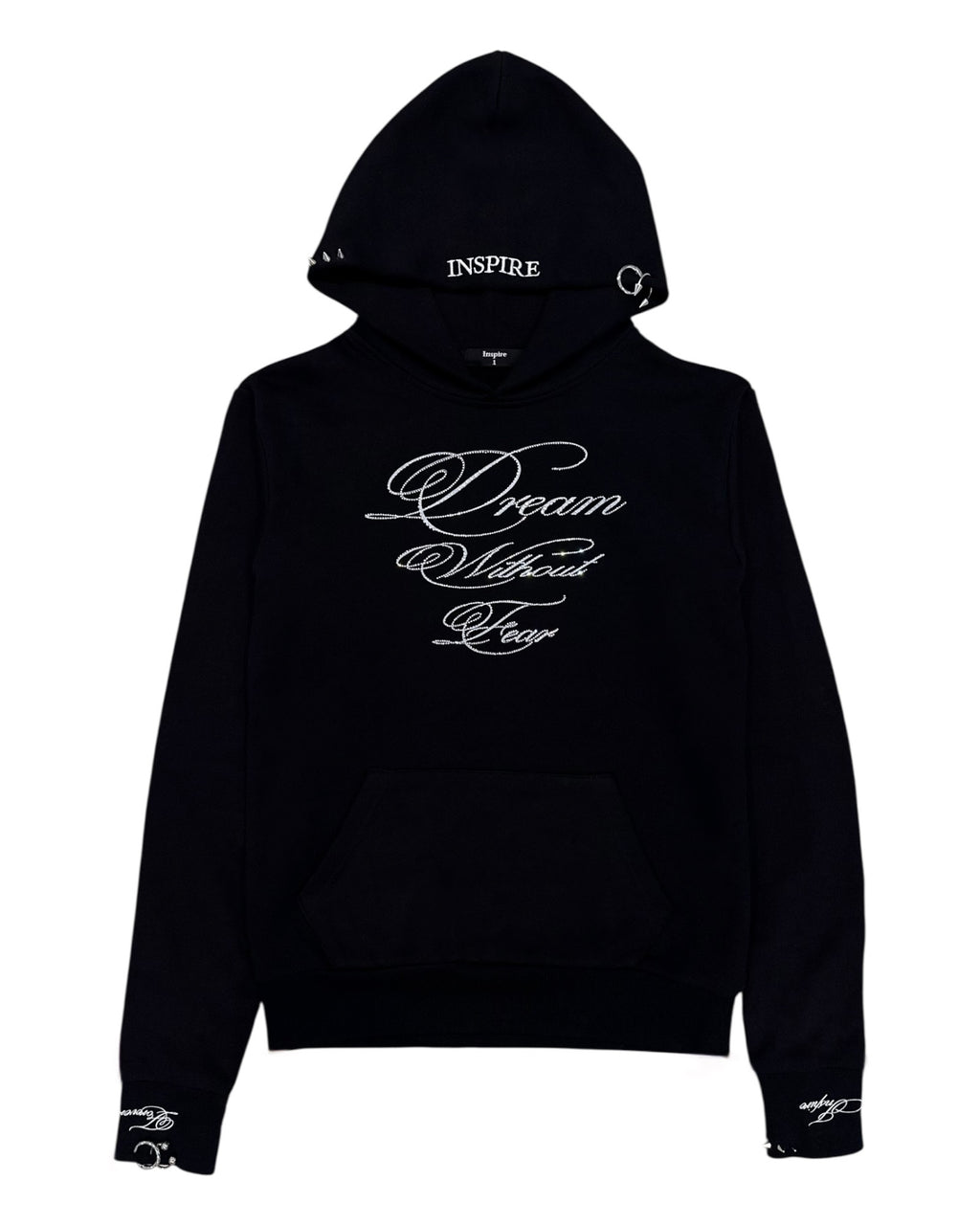 Inspire - Dream Without Fear Hoodie (Black) pre order