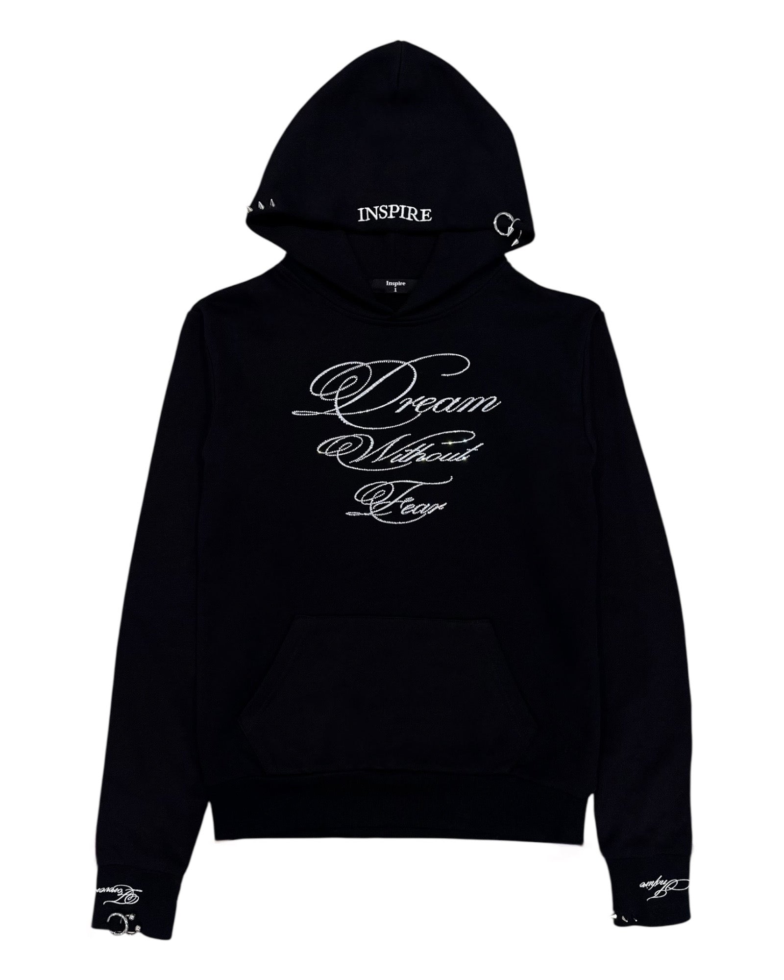 Inspire - Dream Without Fear Hoodie (Black) pre order