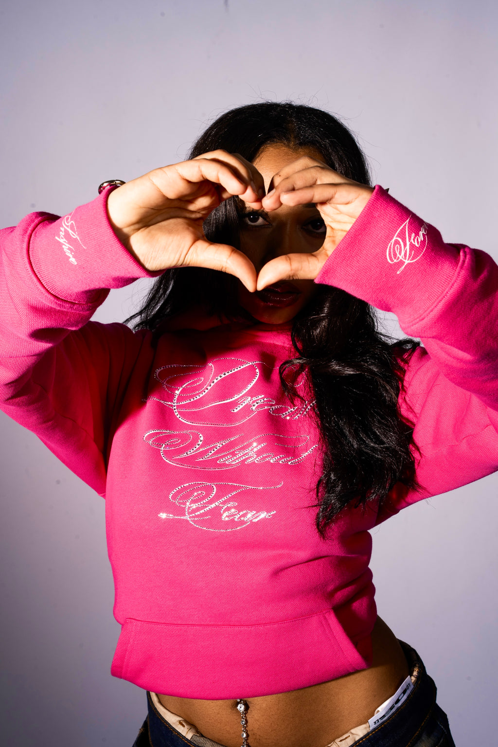 Inspire - Dream Without Fear Hoodie (Pink) Pre order