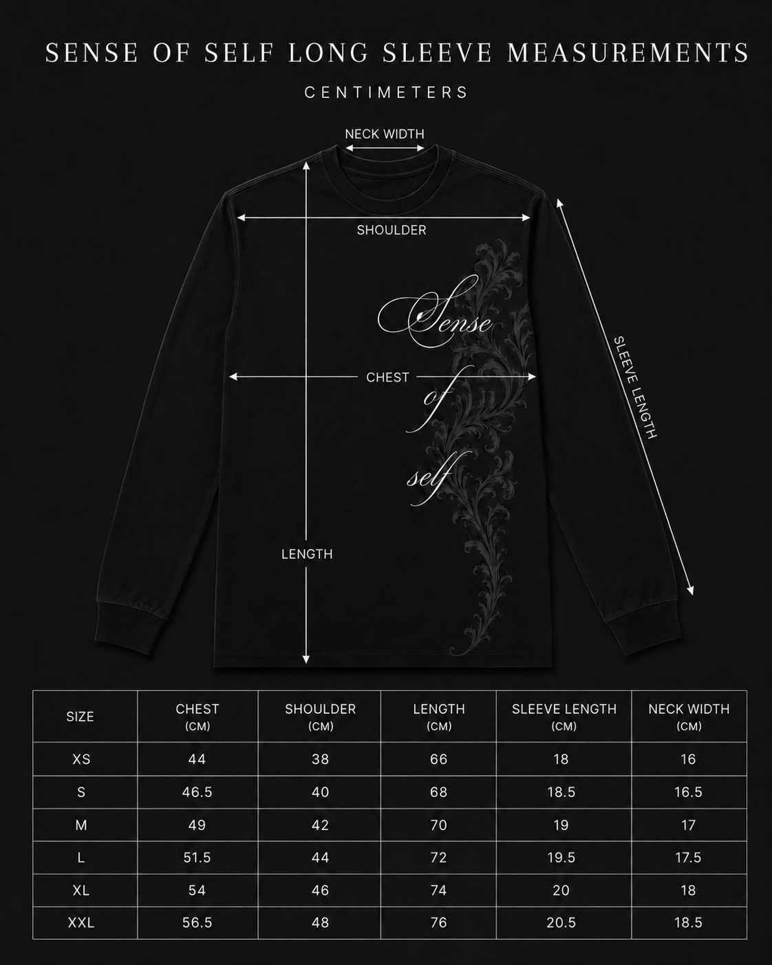 Sense Of Self Long Sleeve (Red)
