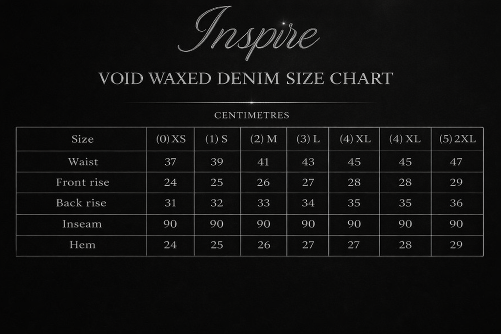 Inspire - Void Waxed Denim (Black)