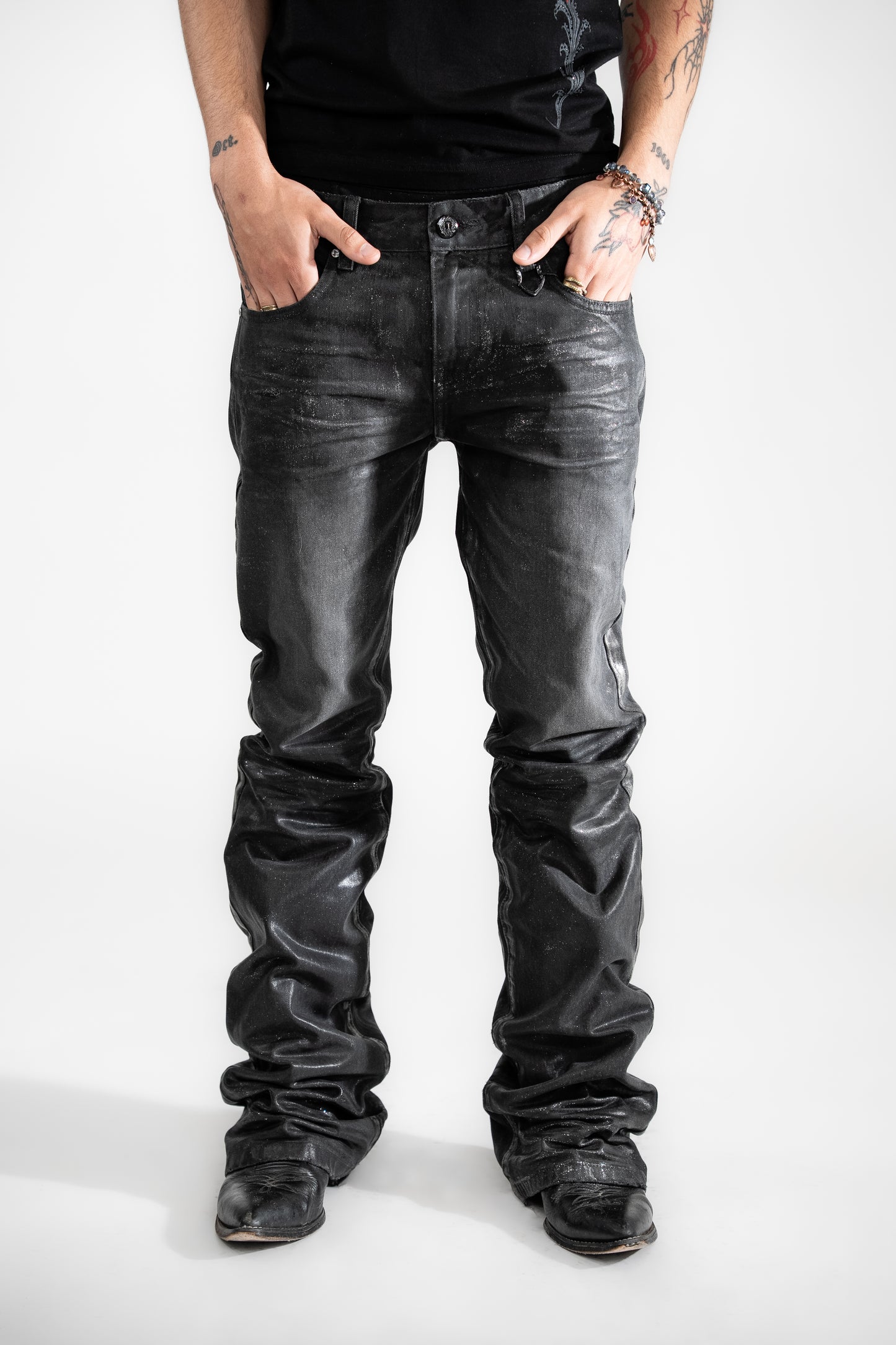 Void Waxed Denim (Black)
