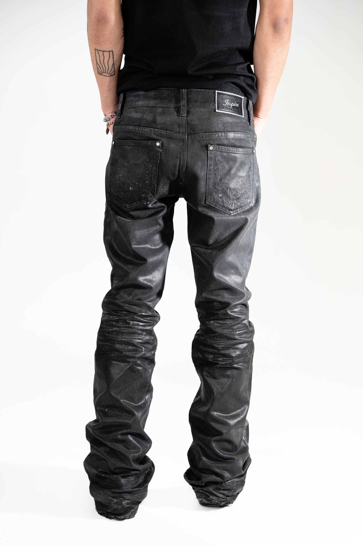 Void Waxed Denim (Black)