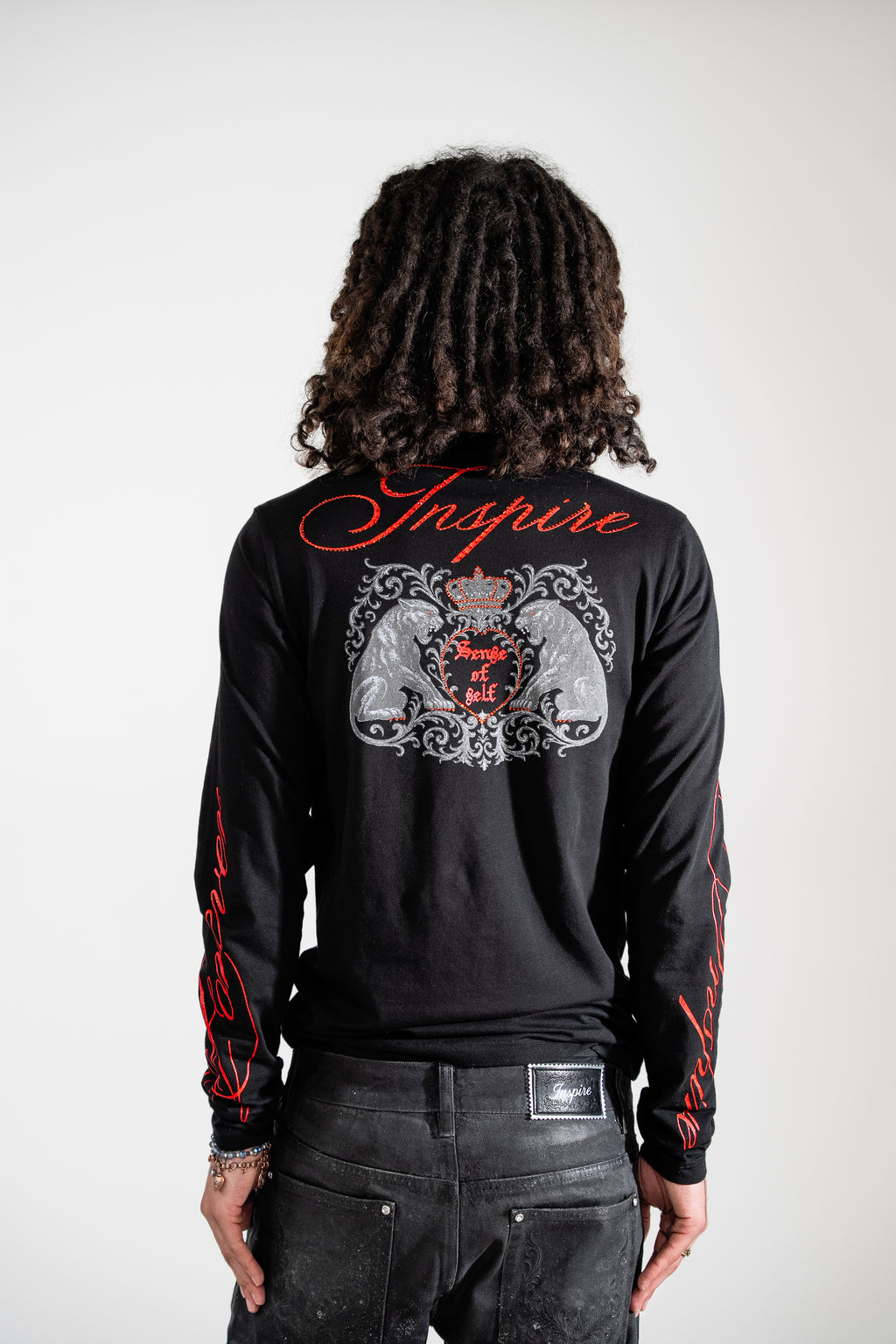 Sense Of Self Long Sleeve (Red) Ready to ship