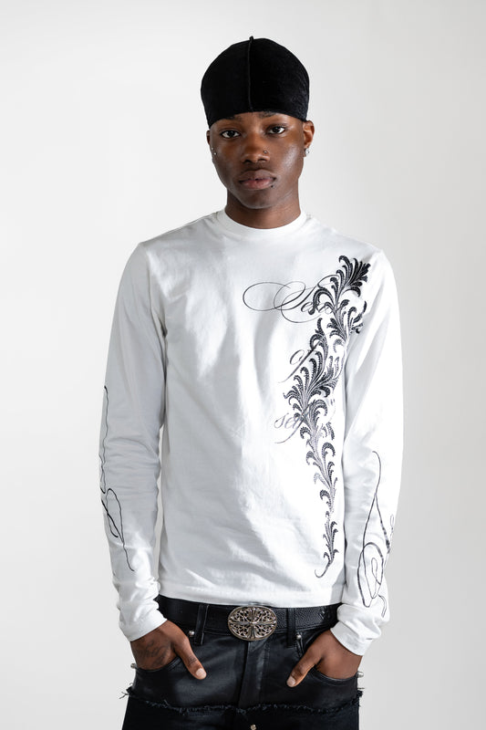 Sense Of Self Long Sleeve (White)