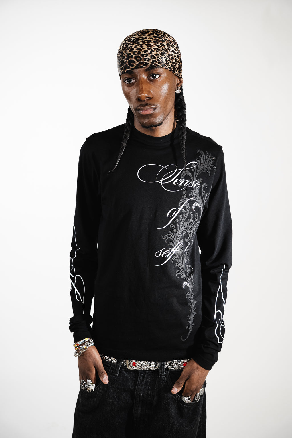 Sense Of Self Long Sleeve (Silver) Ready to ship