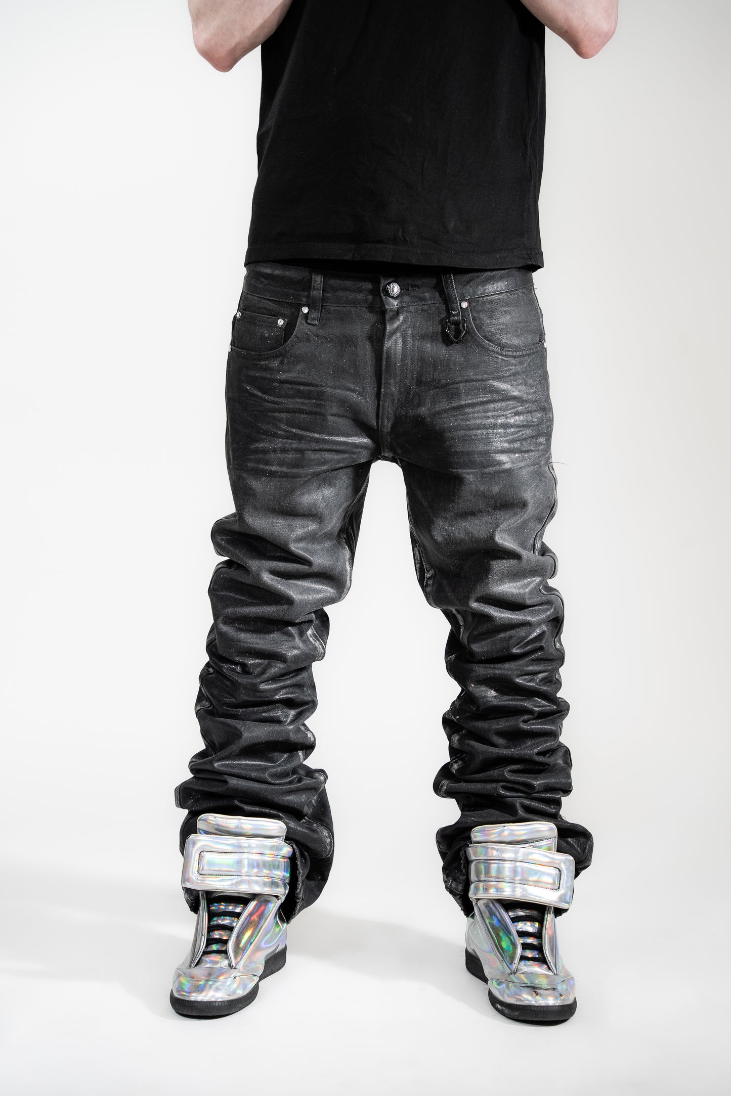 Void Waxed Denim (Black)
