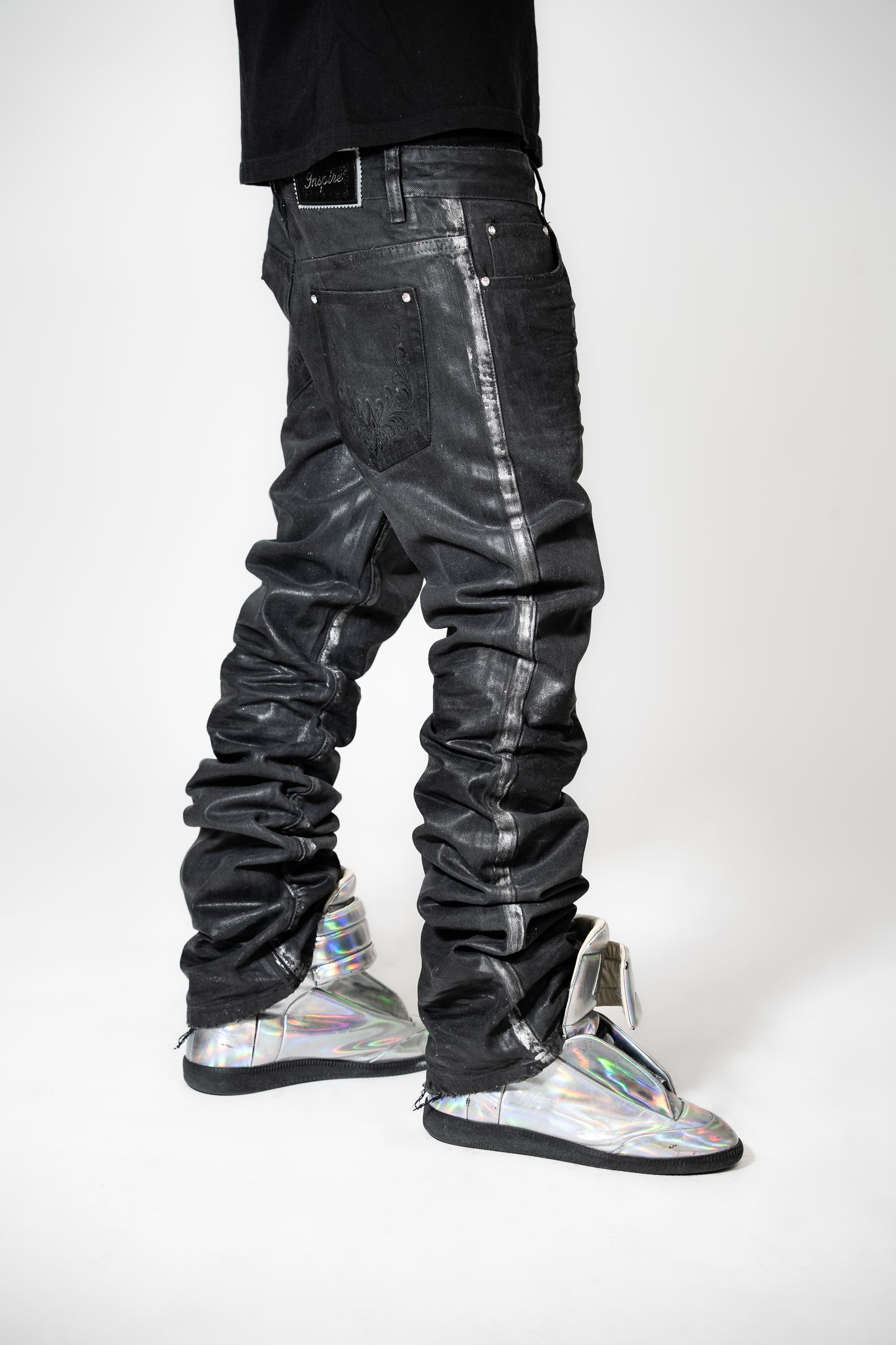 Void Waxed Denim (Black)