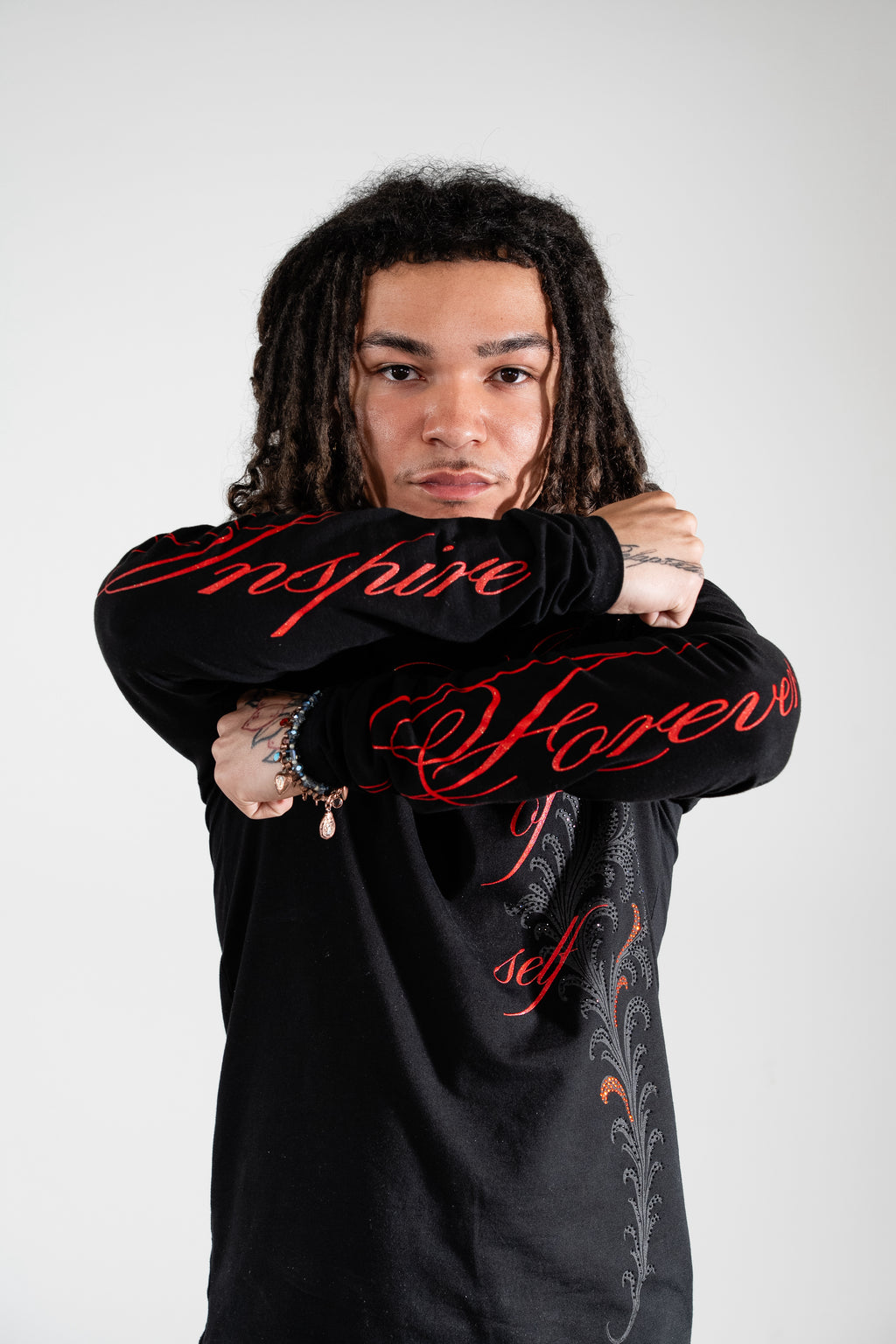 Sense Of Self Long Sleeve (Red) Ready to ship