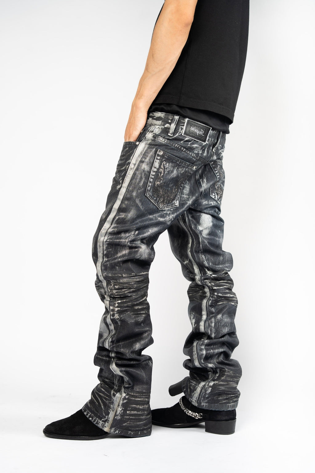 Astral Waxed Denim