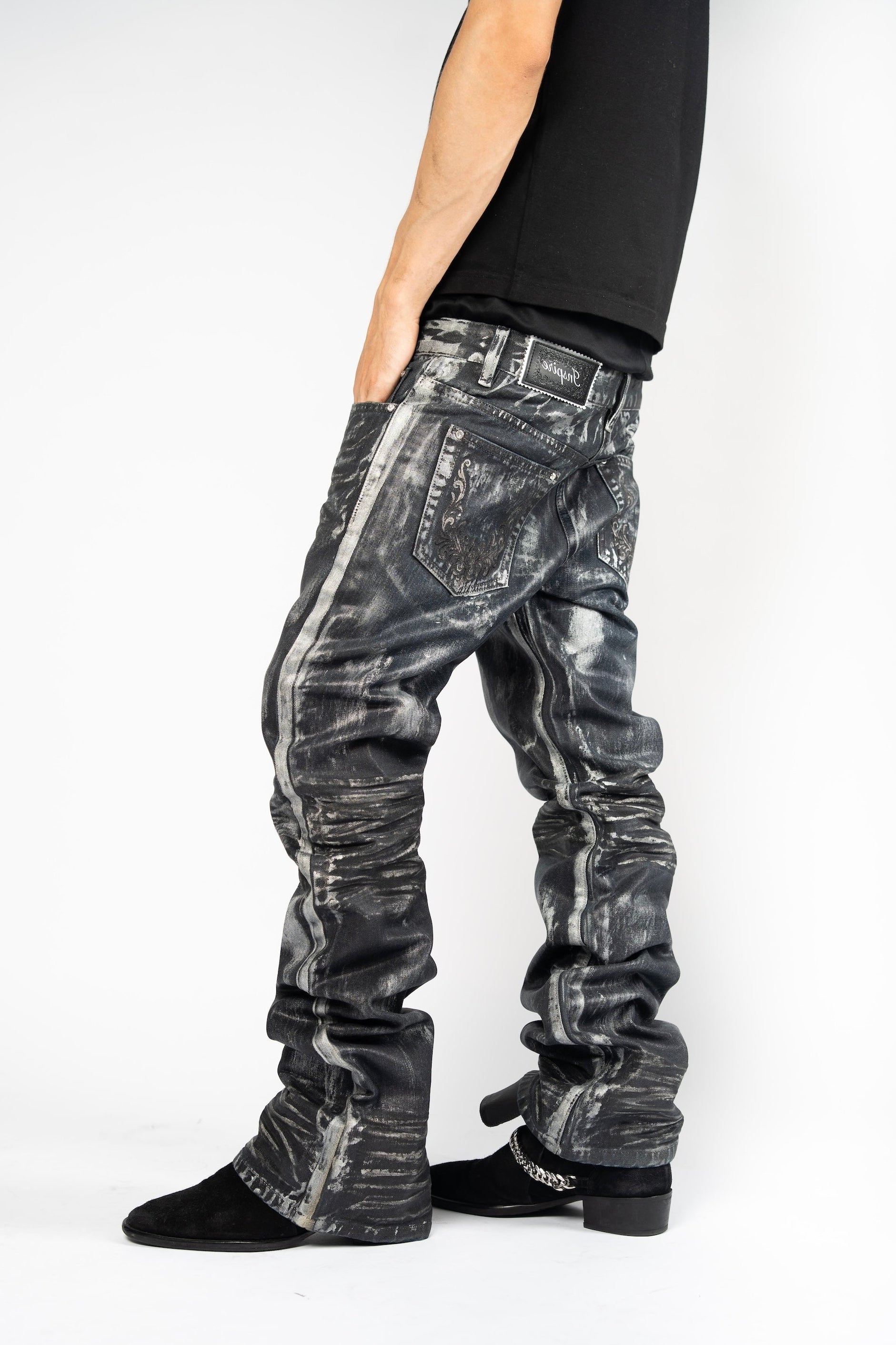 Astral Waxed Denim